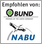 naturstrom wird vom BUND und NABU empfohlen