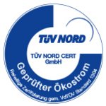 Ökostrom-Siegel TÜV Nord